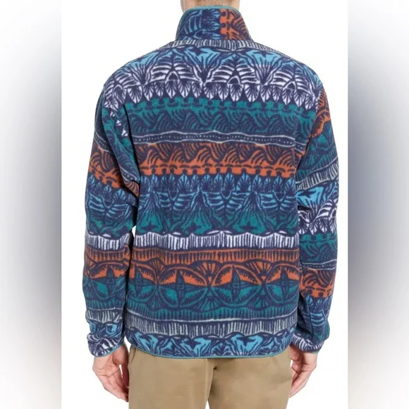 Patagonia Synchilla Fleece Pullover Men's Size L Tradewinds Big Stone Blue - Picture 3 of 16